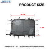 Sunshade Heat Mesh Cover for Jeep Wrangler JL 2018+ Car Interior Accessory HEBE