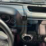 Precision Dashboard Phone Mount for Jeep Wrangler 2011-2018 Car Phone Holder CATUSIKI