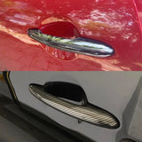 Car Exterior Door Handle Decorative Sticker Shell For BMW New MINI Cooper F65 F66 Exterior Accessories OEM