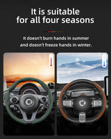 Suede Anti-Slip Wheel Cover for Smart Fortwo