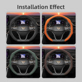 Perforated Non-Slip Wheel Cover for Cupra Models Car Interior Accessory Hocasen