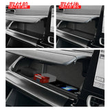 For Toyota Aqua 2021-2025 Car Copilot Dashboard Storage Box Tray Silicone Organizer Interior Accessories Black Car Interior A
