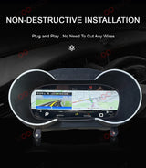 12.3-inch Digital Instrument Cluster for Audi TT 8J