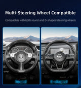 Carbon Fiber Steering Wheel Cover for Nissan Models