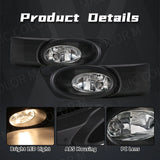 Fog Lights with DRL for Honda Fit Jazz Shuttle 2011-2016 Car Interior Accessory MAGIC COLORM