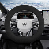 Warm Plush Steering Wheel Cover for Volkswagen Models