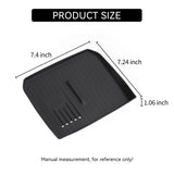 Mazda EZ-6 2024 2025 Car Anti-Slip Pad Silicone Center Console Wireless Charger Interior Accessories Black Car Interior Acces