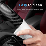 Carbon Fiber Steering Wheel Cover for Chery Models Car Interior Accessory Hocasen