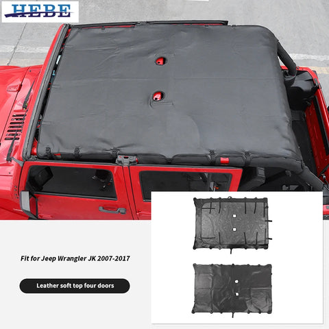 Insulation Net Leather for Jeep Wrangler JK 2007-2017 Car Interior Accessory HEBE