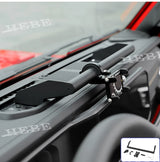 Rotatable Center Console Phone Stand for Jeep JL 2024
