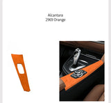 For BMW 4 Series F32 F33 F36 Center Console Multimedia Panel Trim Frame Sticker Car Interior Tuning Accessory Made of Alcantara