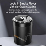 For Leading Lixiang L7 L8 L9 2022 2023 Car Ashtray Auto Pop Lid Portable Car Interior Ashtray with LED Light Car Interior Acc