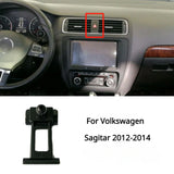 For VW Volkswagen Polo Golf Passat Touareg Magotan Sagitar Lavida Touan Bora Car Phone Holder Base Bracket Center Air Vent Mount