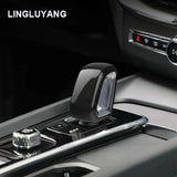 Carbon Fiber Gear Shift Cover for Volvo Models Car Interior Accessory LINGLUYANG