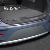 For BYD TANG EV TANG 2024 2025 2026 Car Carbon Fiber ABS Rear Bumper Door Sill Plate Stickers Protector Cover Trim Accessorie