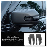 Side Rear View Mirror Cover Protective Shell for Jetour Traveller T2 Black Warrior 5 7 Seat Car Exterior Accessories Exterior