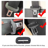 Flip Fur Seat Belt Buckle Covers for Volvo Models Car Interior Accessory LINGLUYANG