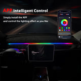 200cm RGB Ambient Light for Car Windshield LED Ambient Light MAGIC COLORM