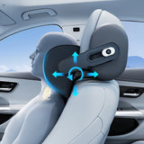 3-in-1 Car Headrest & Neck Support Pillow with 6-Way Adjustable Headrest Accessory NONE