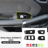 Window Lift Panel Decoration for Chery Jetour T2 2023+ Car Interior Accessory HEBE