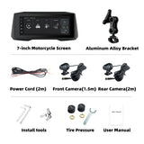 7" Android Head Unit TPMS GPS for Universal Motorcycle