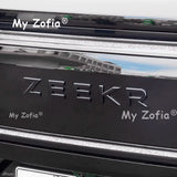 Car Black ABS Front Logo Car Tail Badge Cover Decor Sticker Frame Garnish Exterior Decoration Sticker | Car Accessory My Zofi