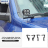 Durable Hood Light Rack for Dodge RAM 2009-2025