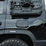 For Jetour Traveller T2 Exterior Car Fuel Tank Cap Decal Black Warrior Styling Accessory Car Interior Accessory OEM