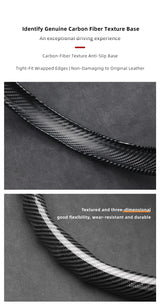 Carbon Fiber Wave Shell Cover for Dacia Models
