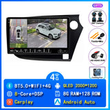 Android 15 Navigation GPS Multimedia Player for Honda Insight