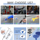 Auto Body Paintless Repair Kit Metal Reverse Hammer Suction Cup Garage Workshop Hand Tools Car Interior Accessory JOIGVFN