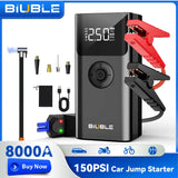 1500A Peak Car Battery Starter Kit with Air Compressor
