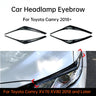 For Toyota Camry XV70 XV80 2018 and Later Car Headlight Eyebrow Surround Decoration Sticker Exterior Accessories