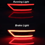 Smoked Sequential LED Bumper Reflector for Ford Escape Car Interior Accessory iJDM