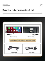 12.3-Inch Wireless CarPlay Display for BMW 3 4 Series F30