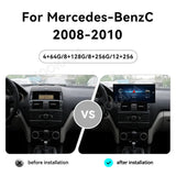15.8-Inch Android 14 Navigation for Mercedes Benz C-Class W204 Android Head Unit Aotsr