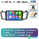 2K QLED Android 15 Multimedia System for Toyota RAV4 2012-2018