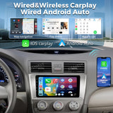 2K QLED Android Head Unit with Wireless CarPlay for Camry XV40 Android Head Unit RSNAVI
