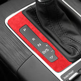 For Audi 8V A3 S3 (2014-2019) Sport Gear Shift Cover Panel Trim Frame Stickers Made of Alcantara Car Interior Tuning Accessor