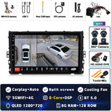 Android 15 QLED Multimedia Stereo for VW Polo VI Jetta MK7