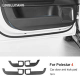 Scratch Resistant Door Sill Strip for Polestar 4