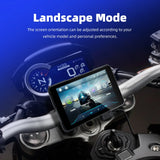 5.0" Wireless CarPlay GPS Motorcycle Dashboard Screen Car Interior Accessory EKIY