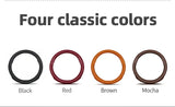 Ultra-Thin Breathable Leather Steering Wheel Cover for Fiat 500, Punto Evo