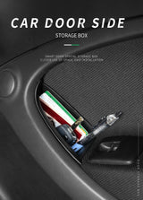 Flocking Door Handle Storage for Smart 453 Fortwo Car Interior Accessory GMUNI