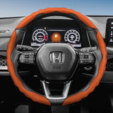 Breathable Leather Steering Wheel Cover for Honda
