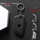 Suede car key case for BMW for 1 3 5 7 Series x1 x3 x5 x7