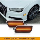 LED Side Marker Light for Audi A7 S7 RS7 2012‑2018 Car Interior Accessory iJDM