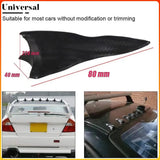 10-PCs Car Roof Spoiler Bumper Shark Fin Diffuser Universal Rear Roof Shark Fins Spoiler Wing Kit Dashcam | Car Interior Acce