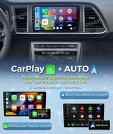 Android 15 2K Multimedia Display for Seat Ateca Cupra Android Head Unit RSNAVI