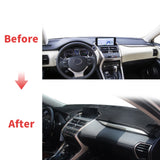Dashboard Cover Sunshade Mat for Lexus NX 200t 300h 2015–2020 Dashboard Mat CATUSIKI
